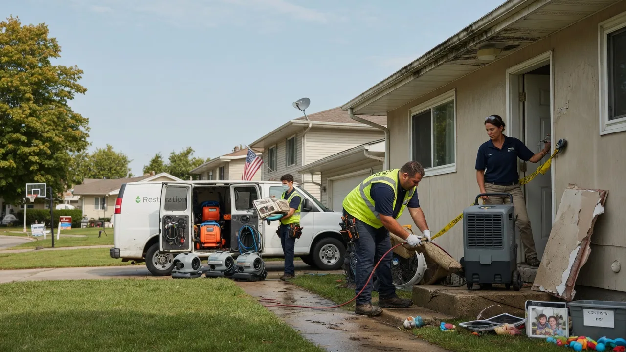 Water Damage Restoration in Montpelier, OH near me